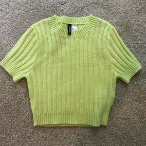 H&M Sweater Crop Top